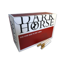 DARK HORSE 500 Cigarette Filter Tubes